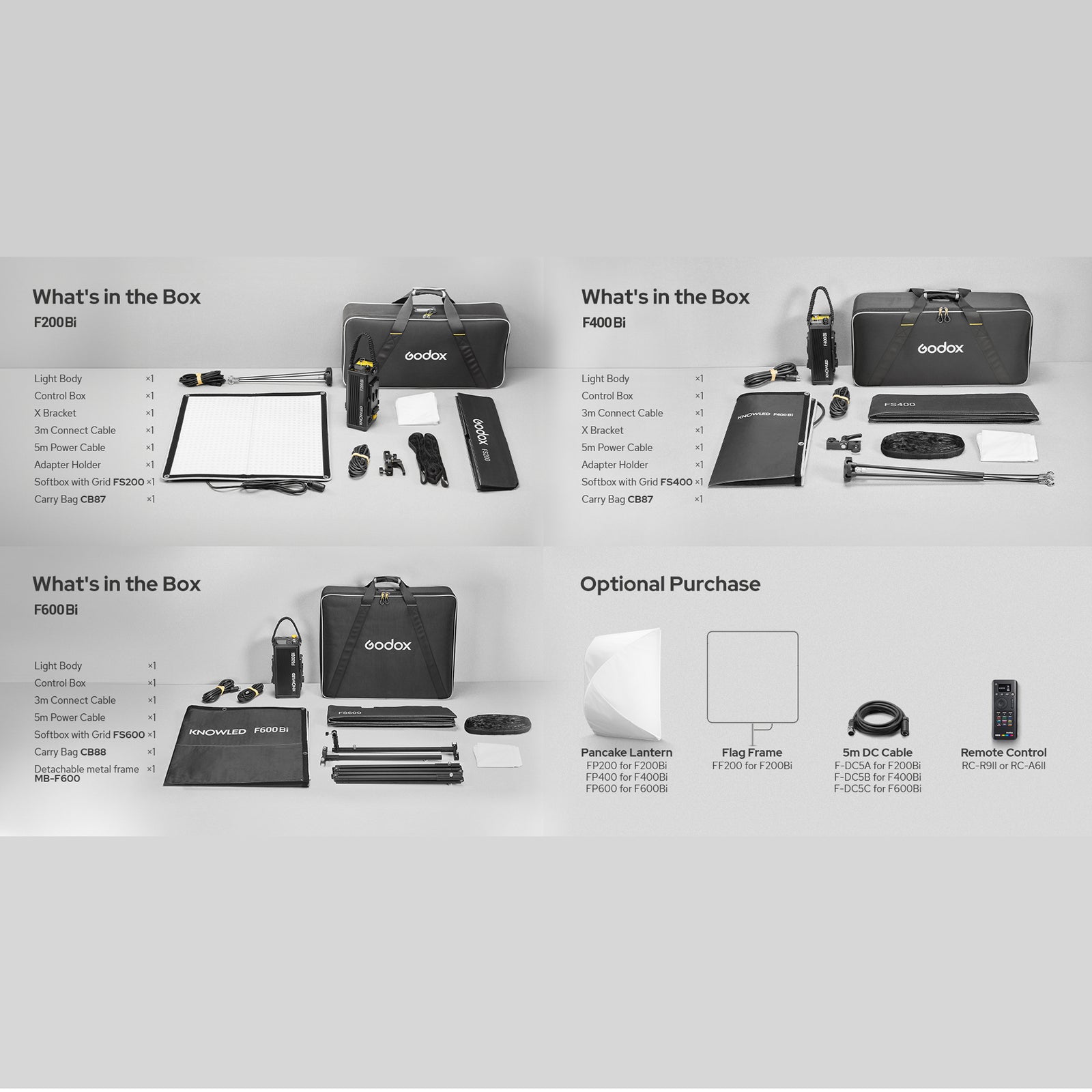 Godox KNOWLED F400Bi Bi-Color Flexible LED Light Panel (2.1 x 4')