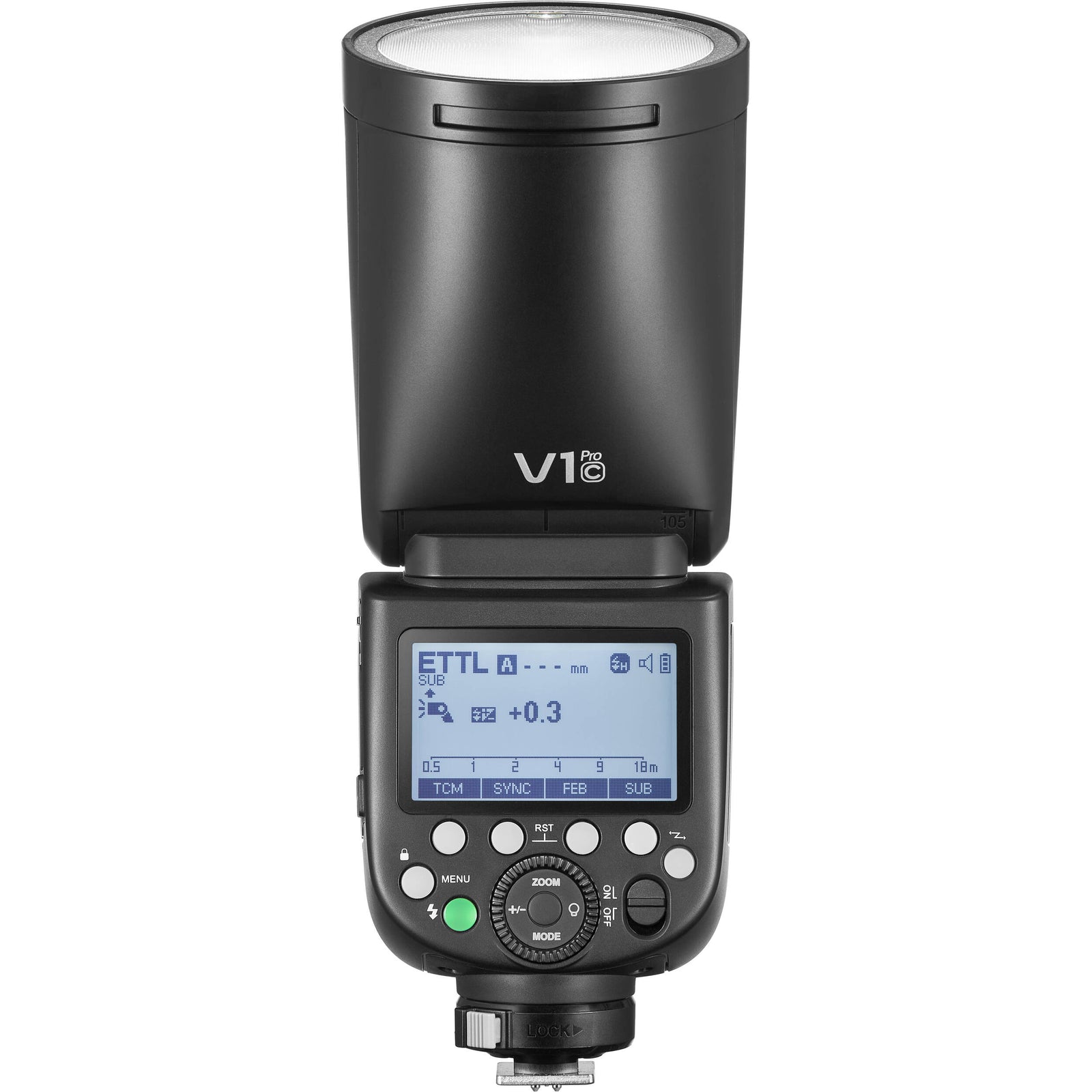 Godox V1 Pro O TTL Li-ion Round Head Flash - Olympus-Panasonic