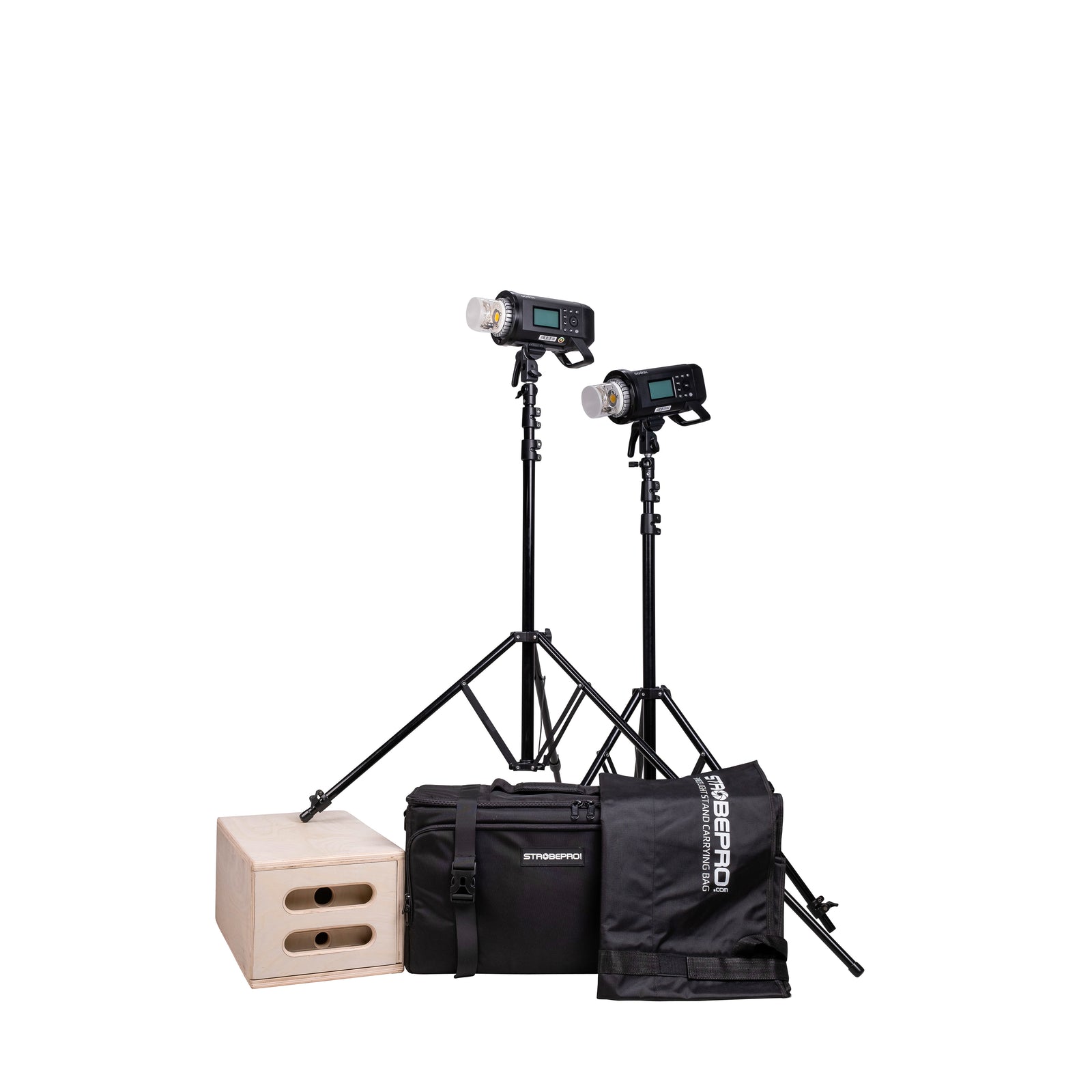 AD600 Pro II Battery Powered Location Kit - Two Lights