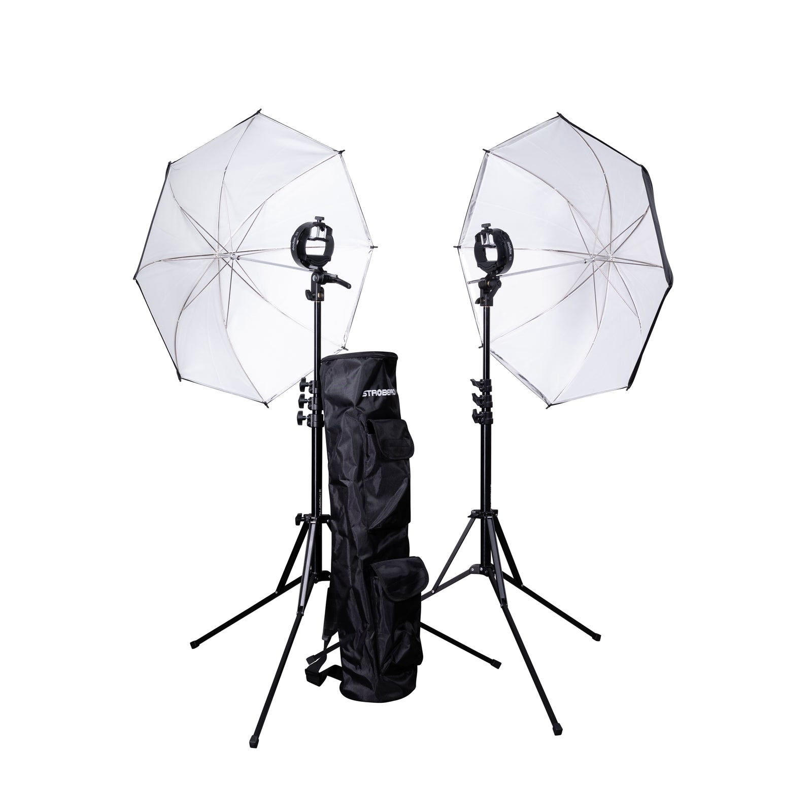 Kit de paraguas con flash Speedlite Strobepro - Doble