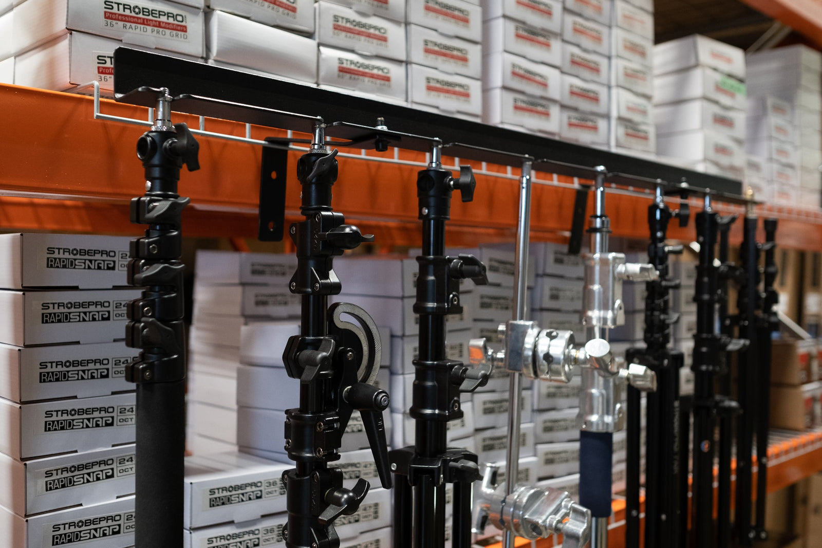 Strobepro Wall Mounted Stand Rack