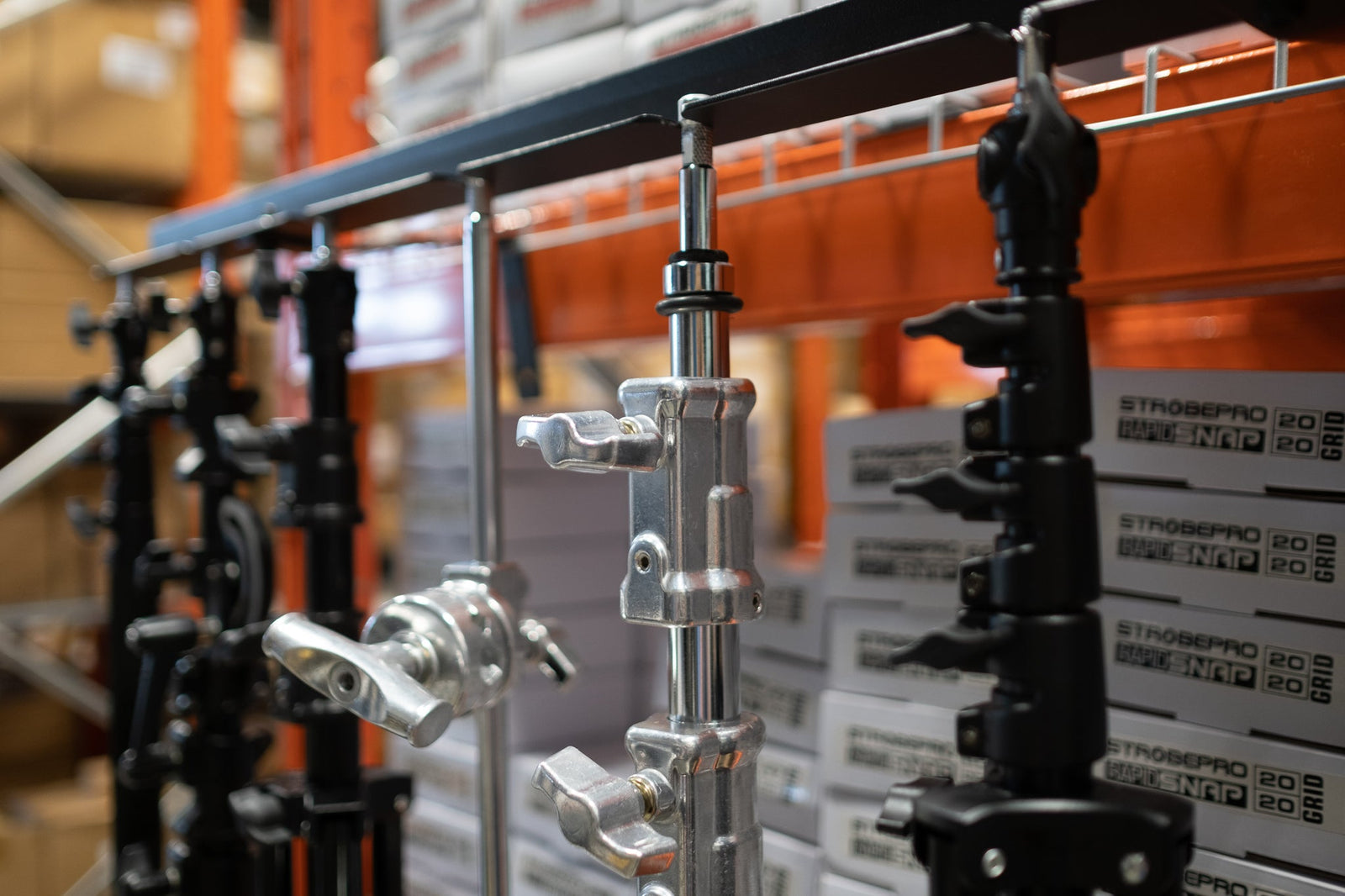 Strobepro Wall Mounted Stand Rack