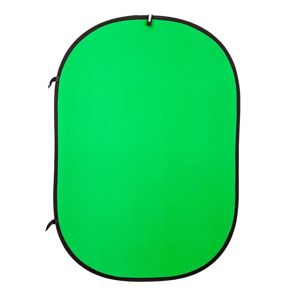 Strobepro 5x7 Double Sided Flexout Backdrop - Chromakey Green / Blue