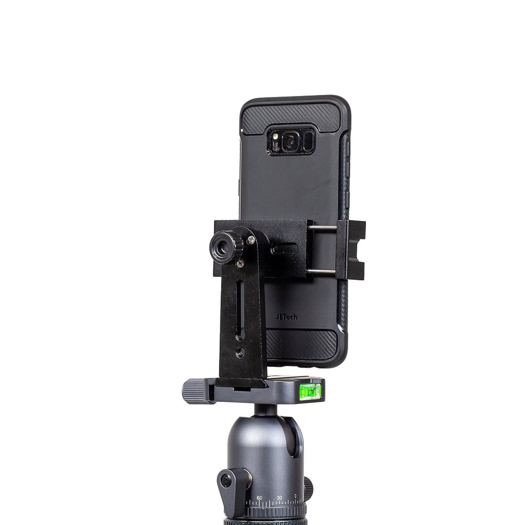 Strobepro L-Bracket Ball Head Adjustable Metal Smartphone Holder