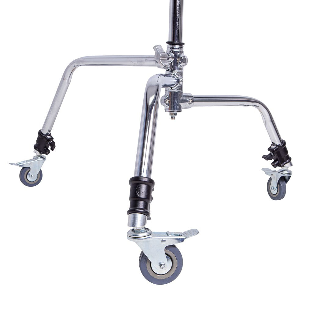 Juego de ruedas para soporte C de 30 mm (solo soportes C de Strobepro)