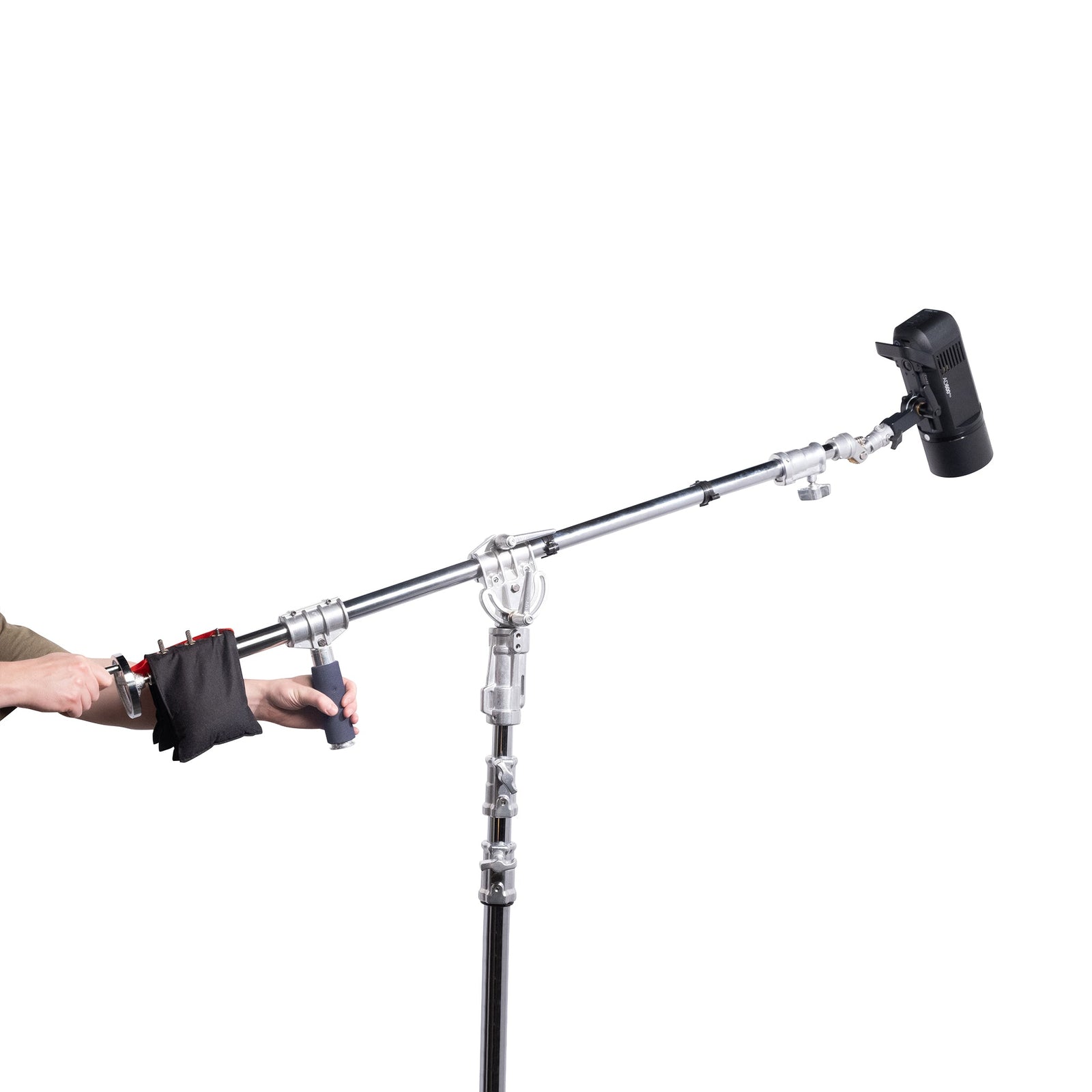 Strobepro Heavy Duty Crank Boom Stand