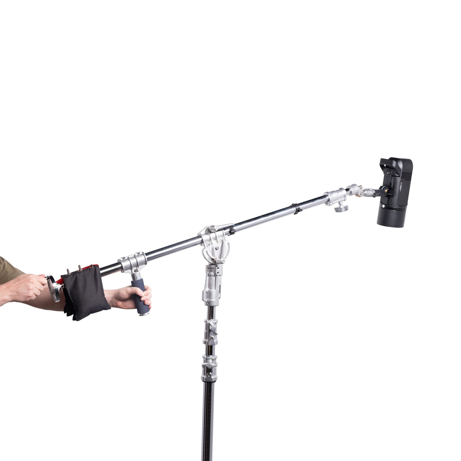 Strobepro Heavy Duty Crank Boom Stand