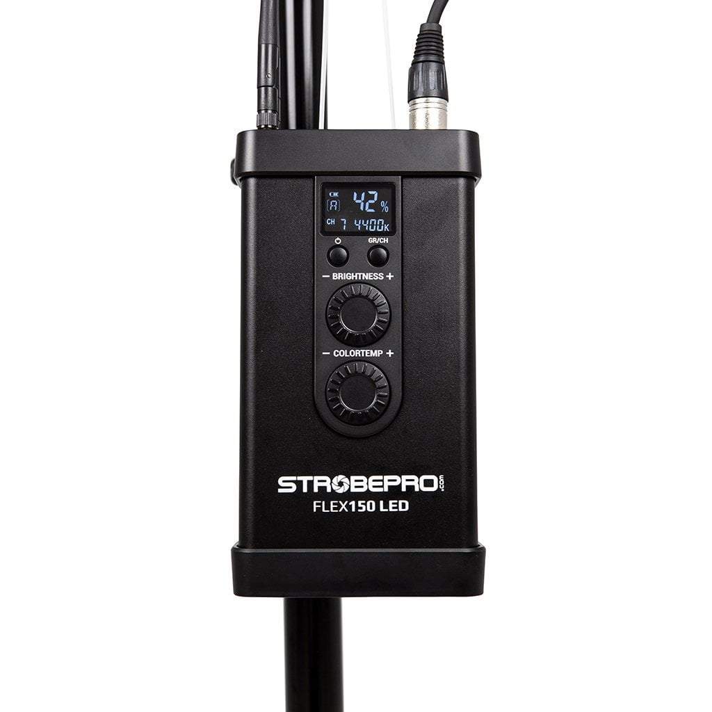 Strobepro 1x4 Flex 150-ST Flexible Strip LED Panel - Strobepro Studio Lighting