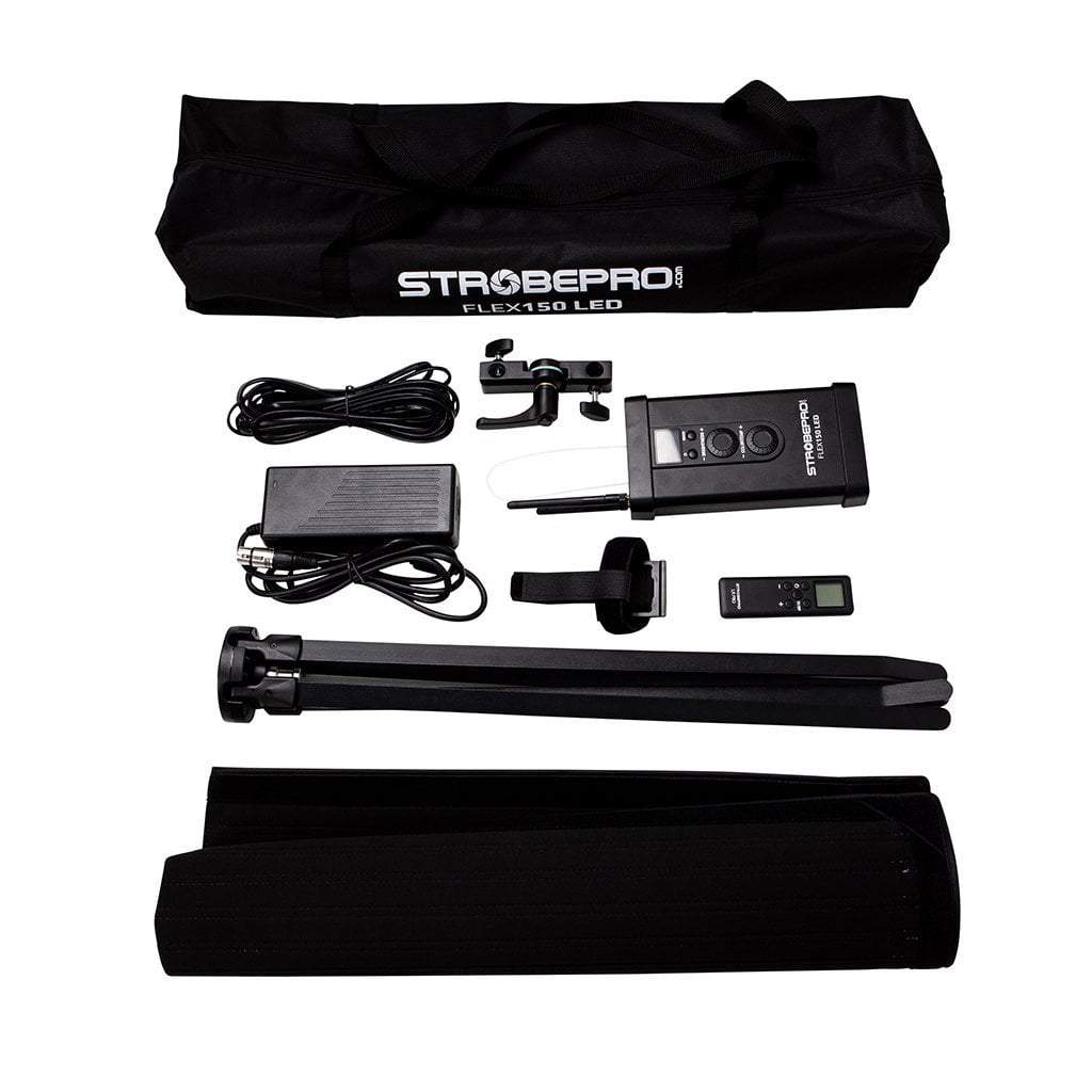 Strobepro 1x4 Flex 150-ST Flexible Strip LED Panel - Strobepro Studio Lighting