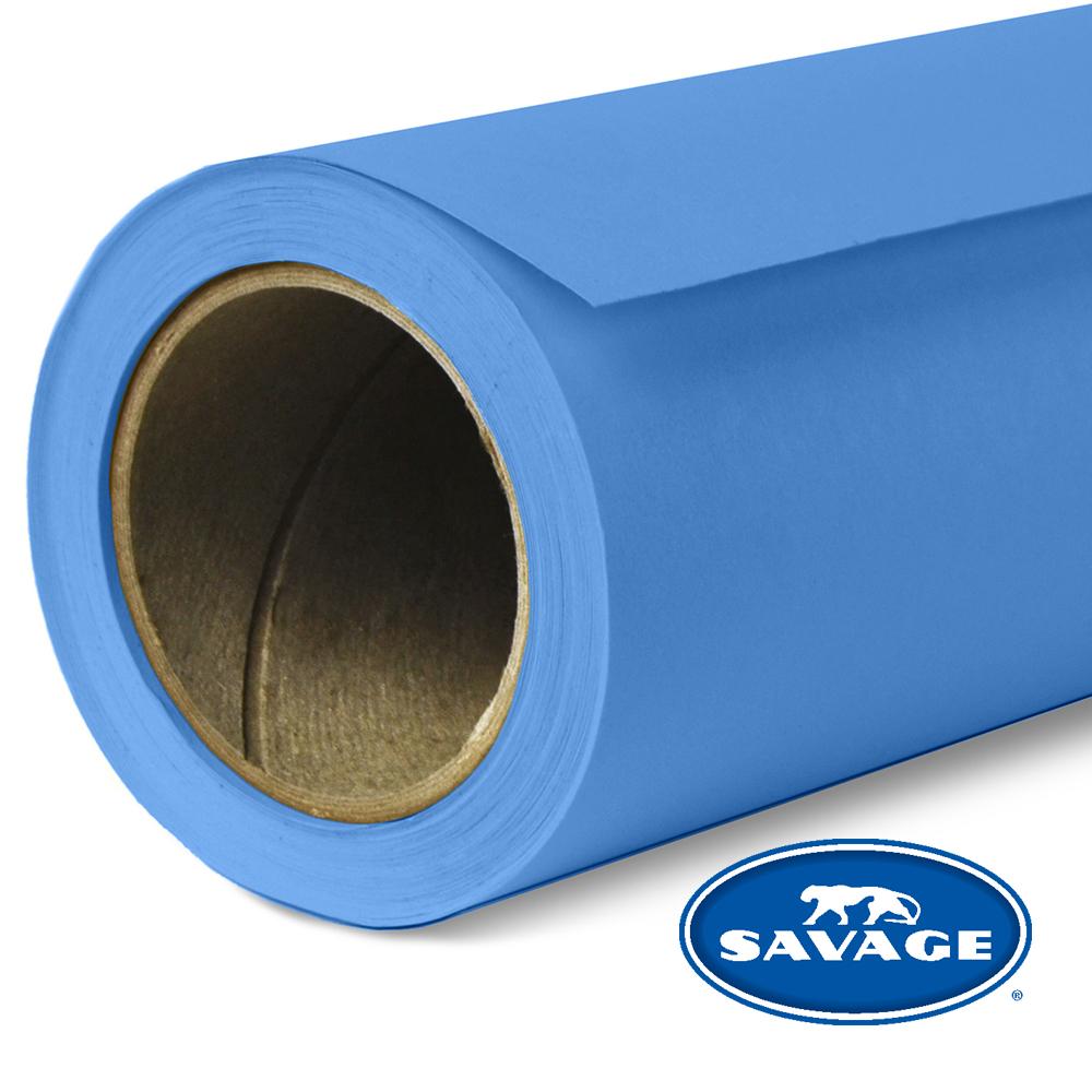Papel sin costuras Savage de 4,5" - Azul estudio n.° 58