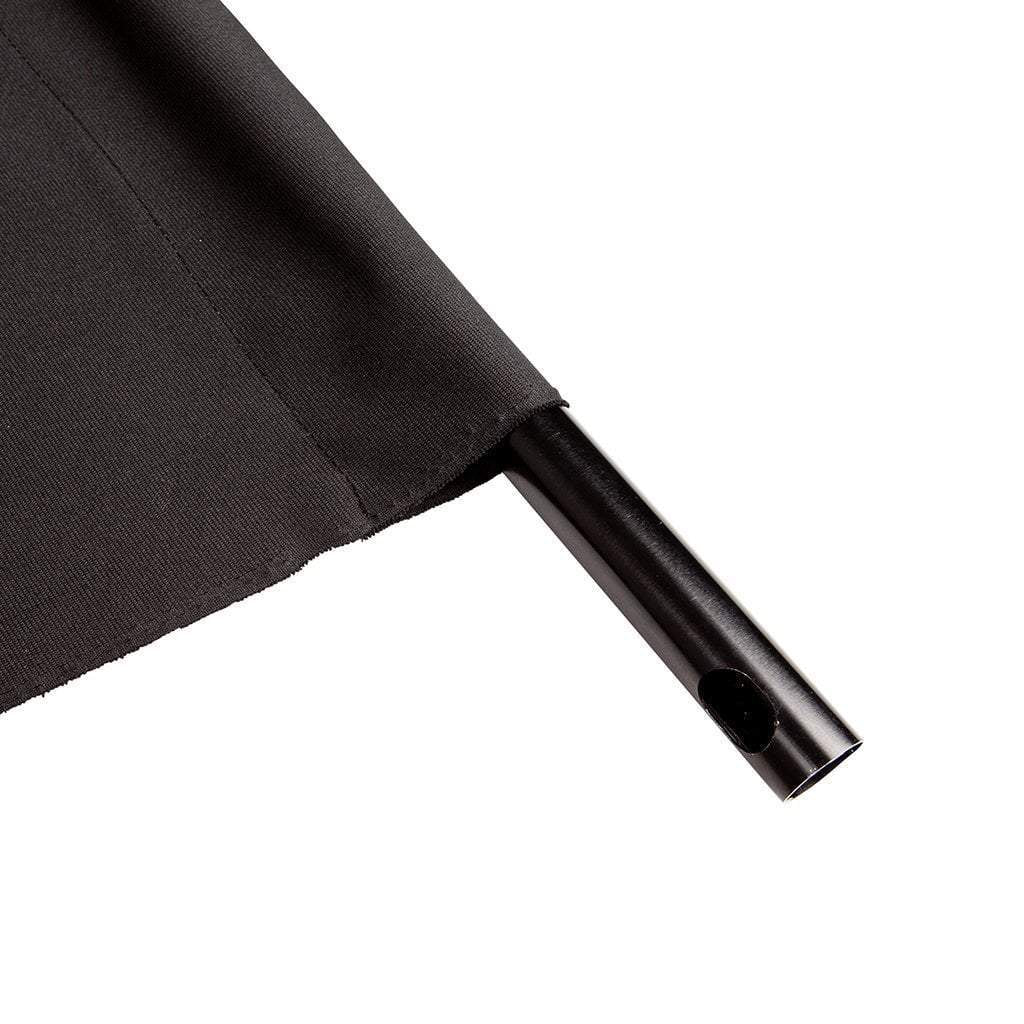20x20' Solidpro Muslin Backdrop- Black