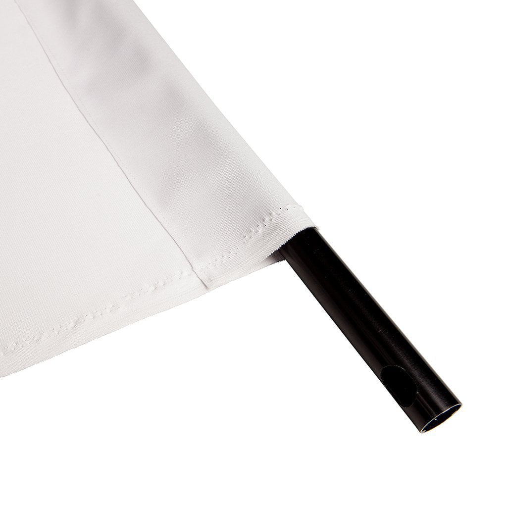 10'x13' SOLIDPRO Muslin Backdrop- WHITE