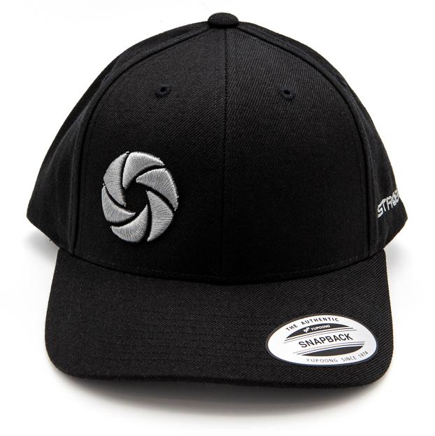 Strobepro Mid Profile Snapback Hat - BLACK