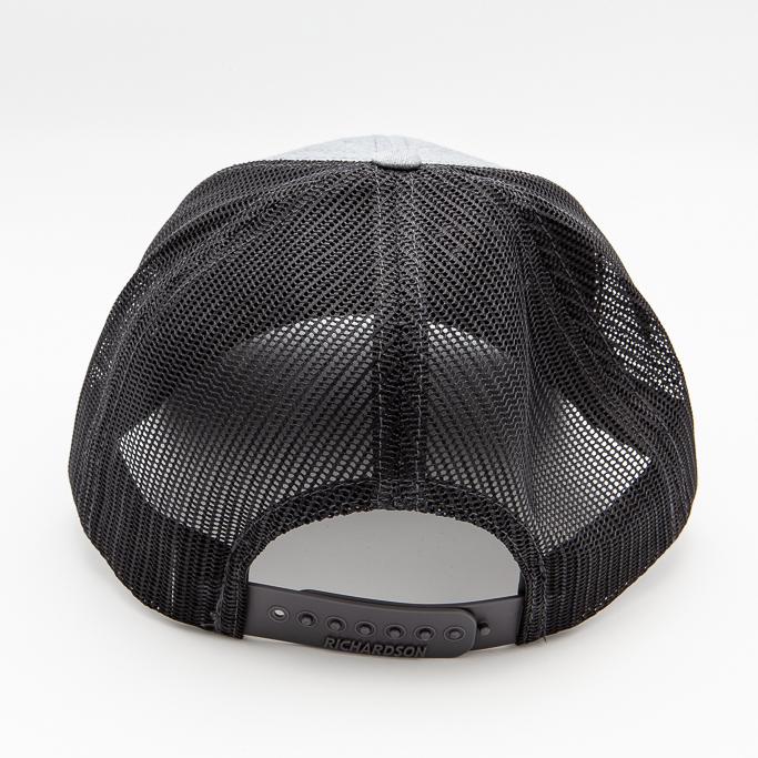 Strobepro Low Profile Snapback Shutter Hat-HEATHER GREY/DARK CHARCOAL