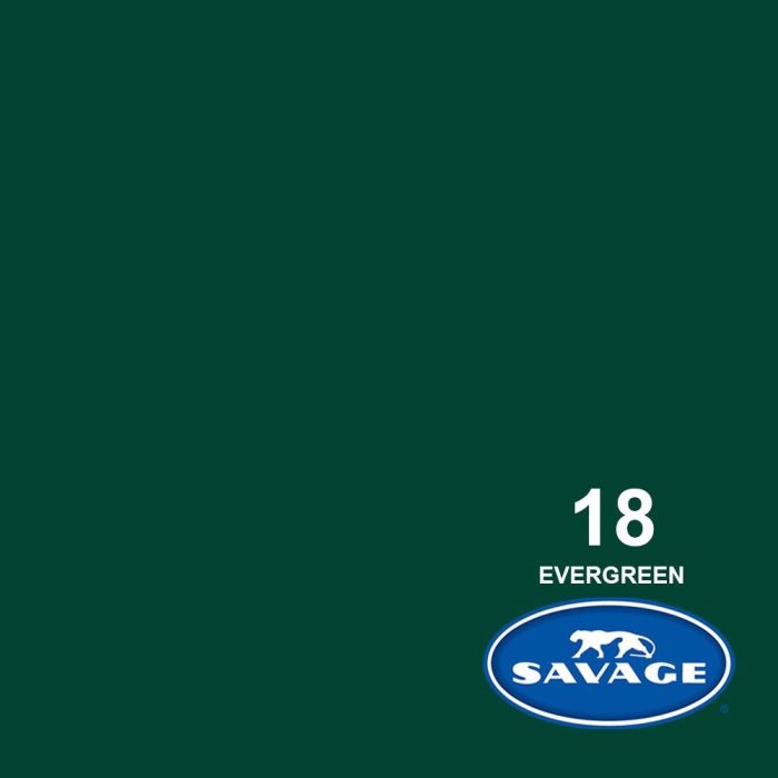 Papel sin costuras Savage de 7 pies - Evergreen n.° 18