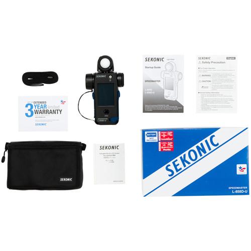 Fotómetro Sekonic Speedmaster L-858D
