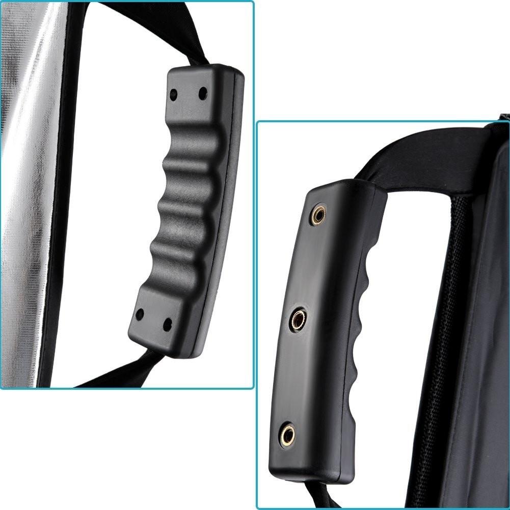 32" 5 In 1 Folding Reflector with Handles - Strobepro Studio Lighting