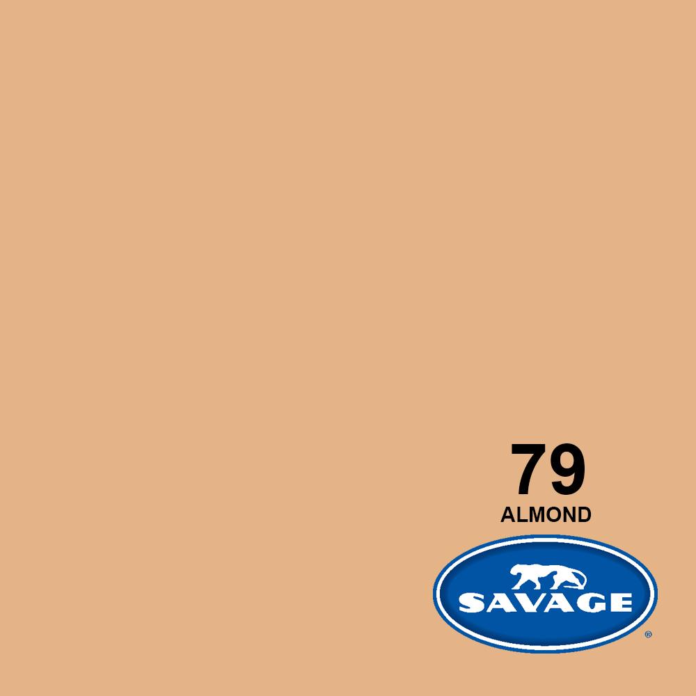 Papel sin costuras Savage de 7 pies - Almendra n.° 79