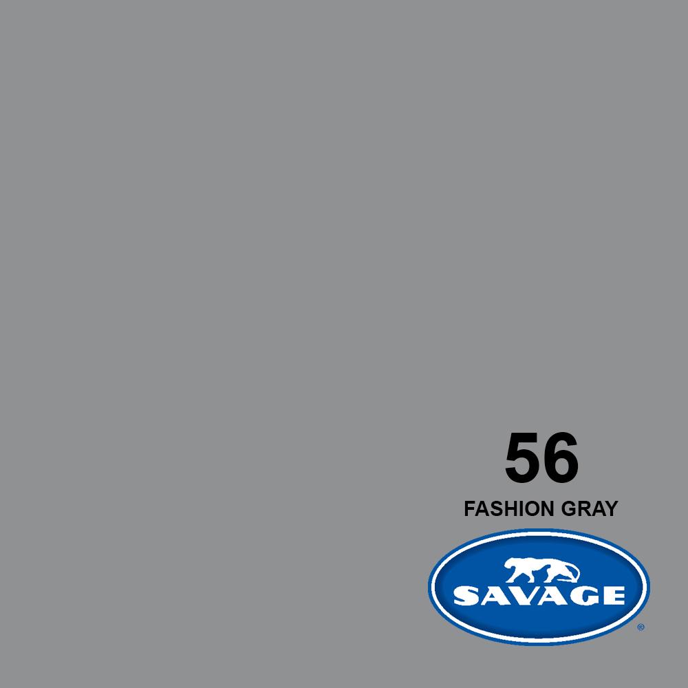 Papel sin costuras Savage de 7 pies - Gris moda n.° 56
