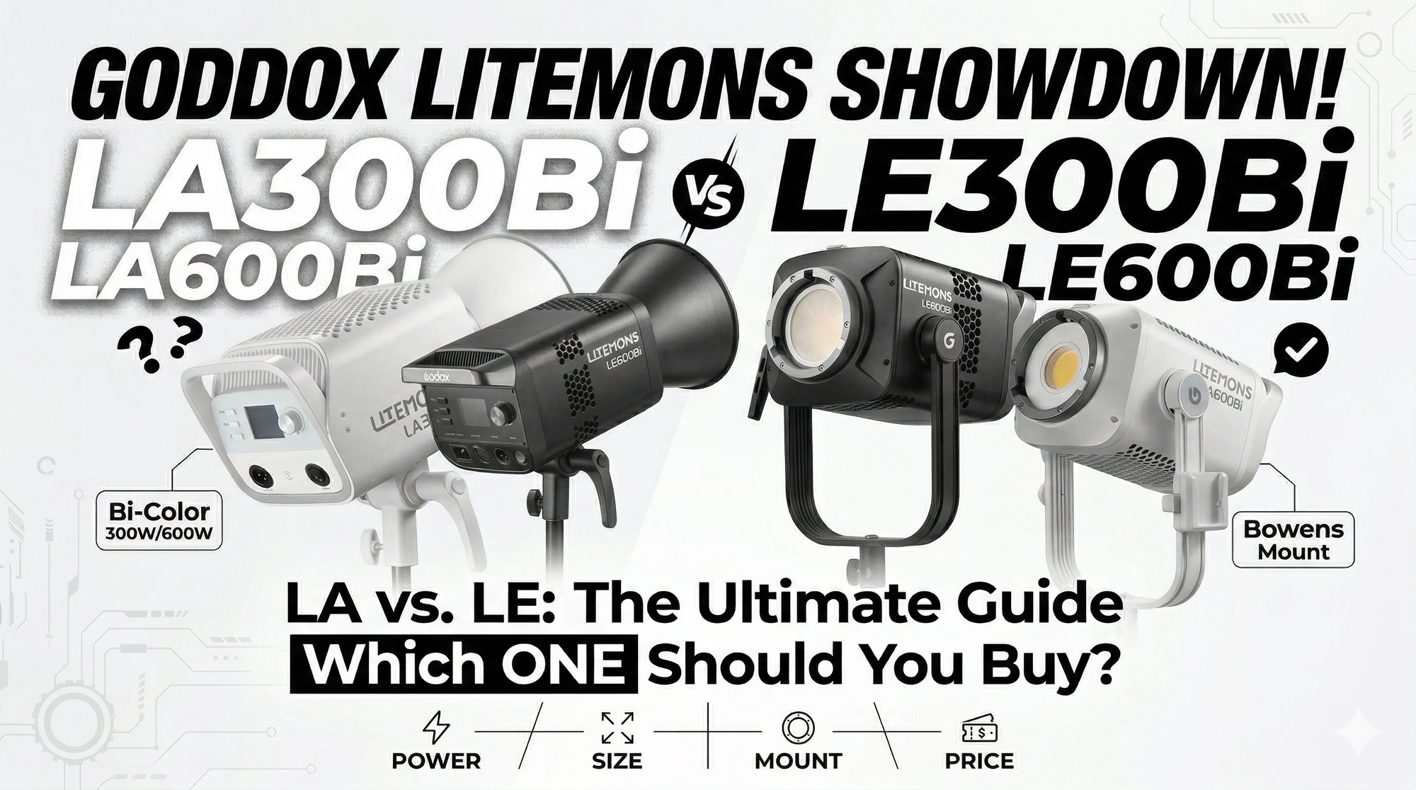 Godox LA vs LE Lights – What’s the Difference? - Strobepro Studio Lighting