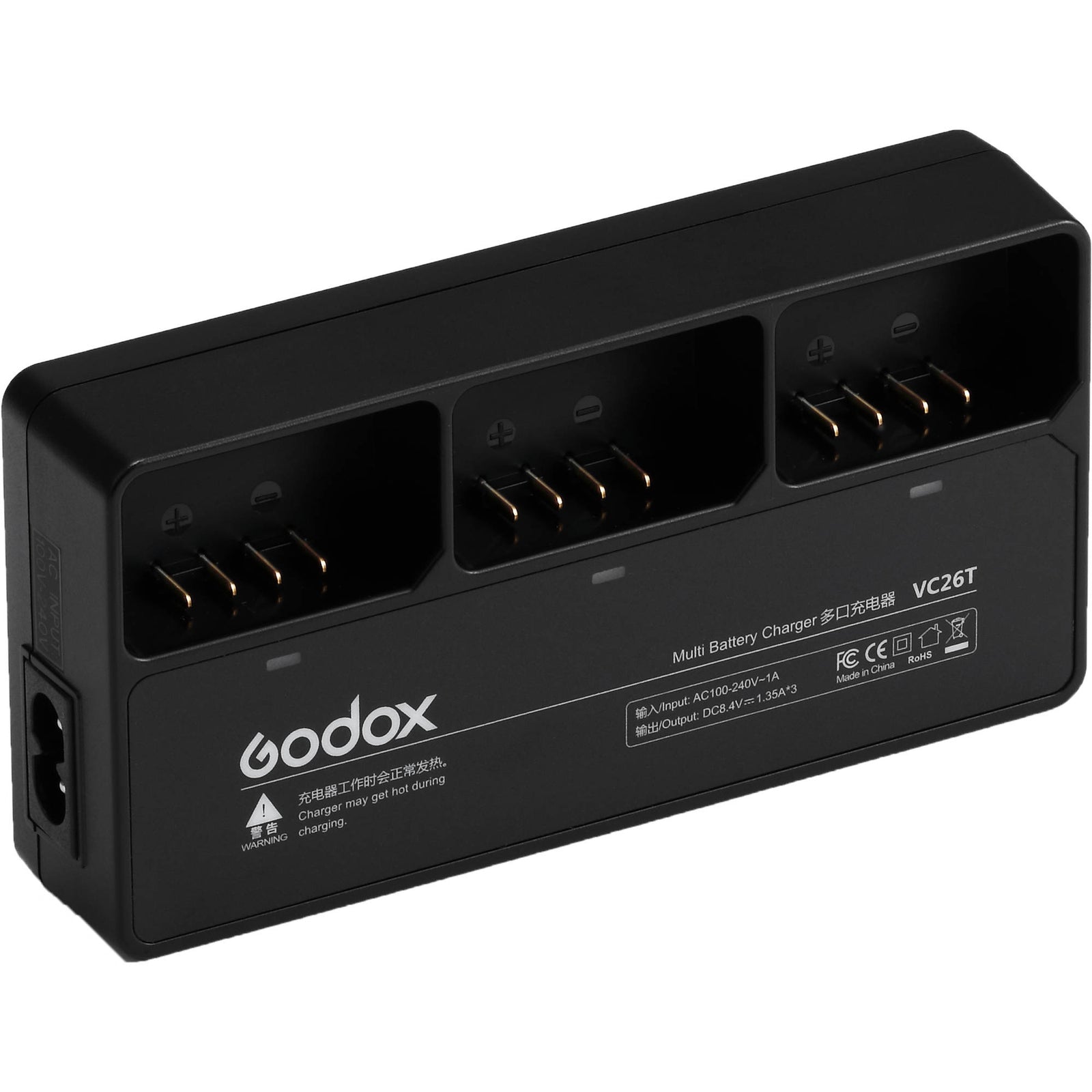 Godox VC26T Multi-Battery Charger for VB26 (V1 & V860III)
