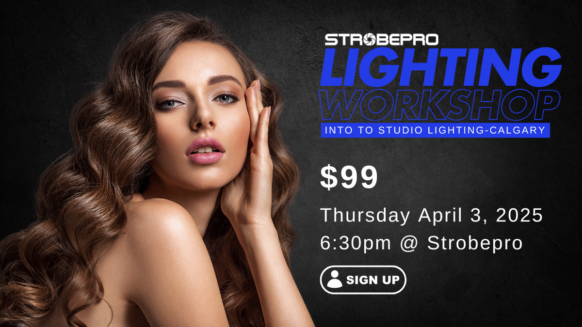 Intro to Studio Lighting Workshop - Calgary