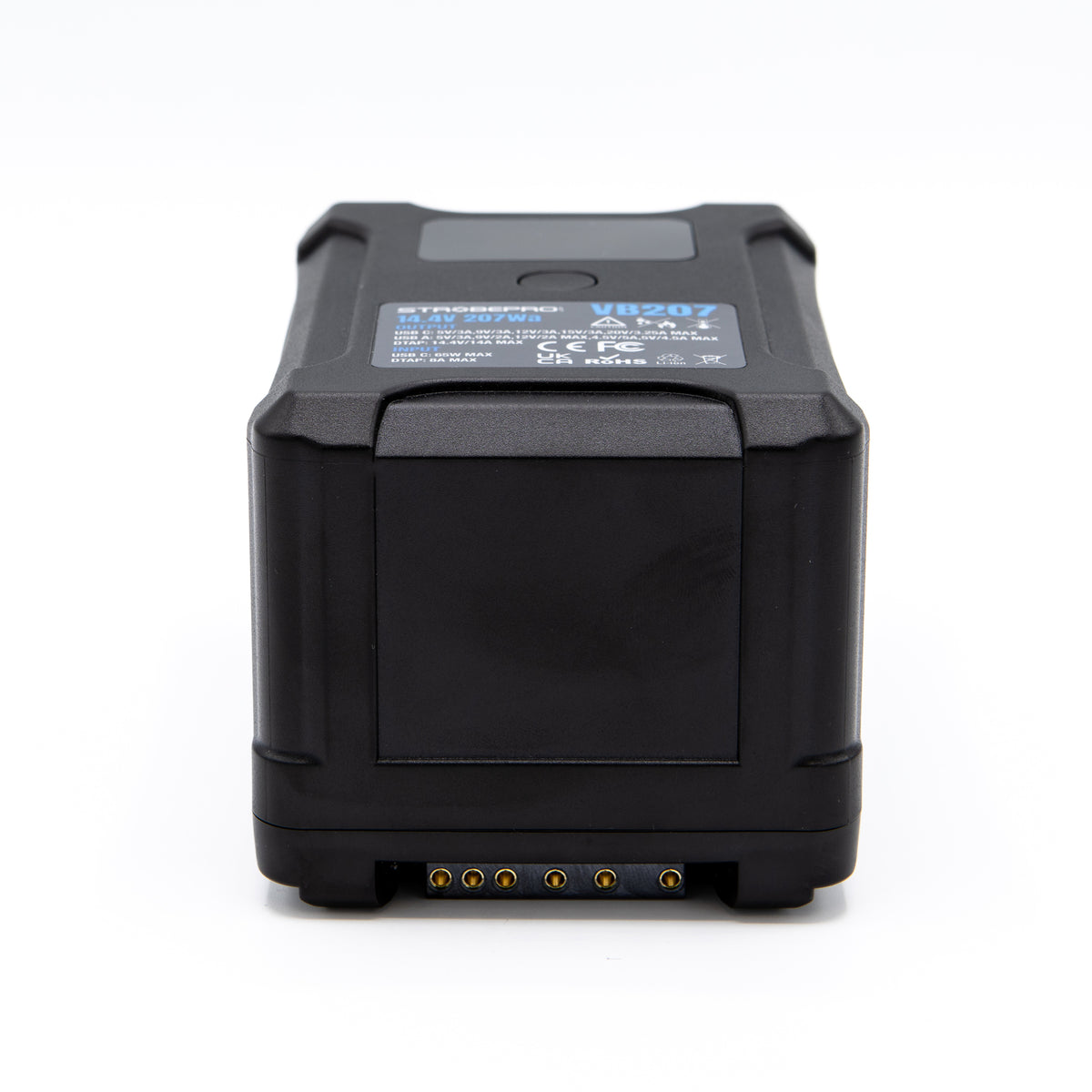 Strobepro BP-VL207 Smart V Mount Battery-LCD 207Wh 14.4V Li-on