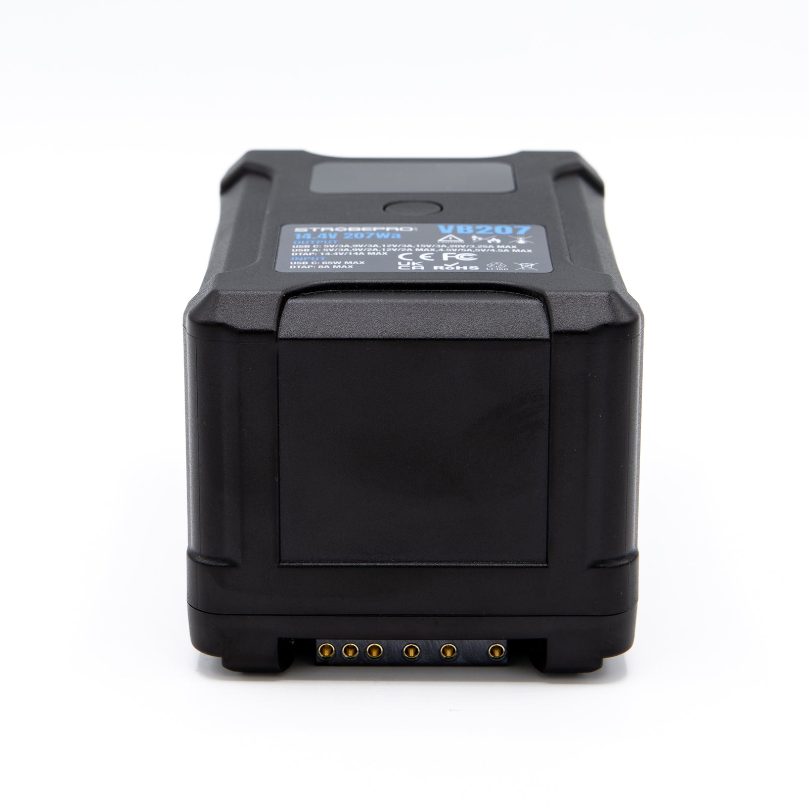 Strobepro BP-VL207 Smart V Mount Battery-LCD 207Wh 14.4V Li-on
