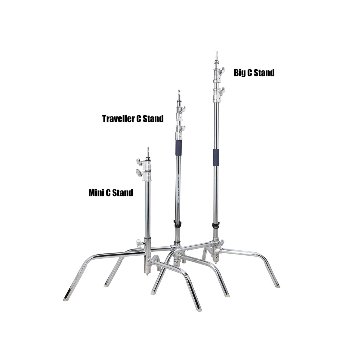 Strobepro Traveller C Stand with Boom