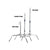 Strobepro Traveller C Stand with Boom