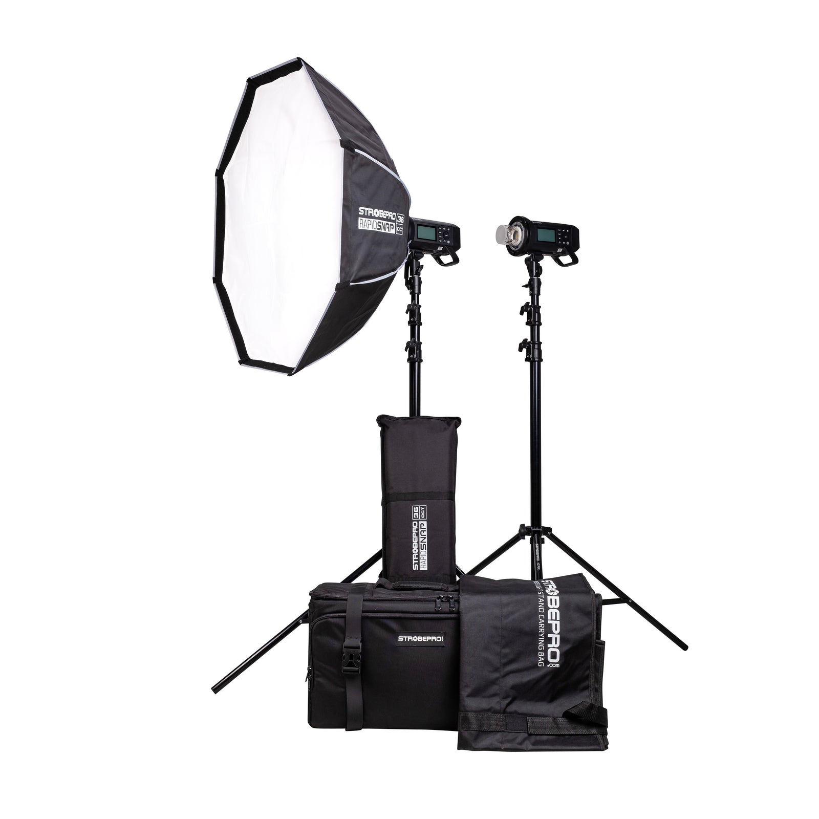 AD400 Pro II Battery Powered Location Kit - Two Lights