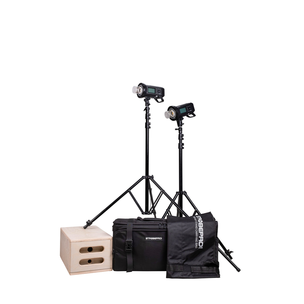 AD400 Pro II Battery Powered Location Kit - Two Lights