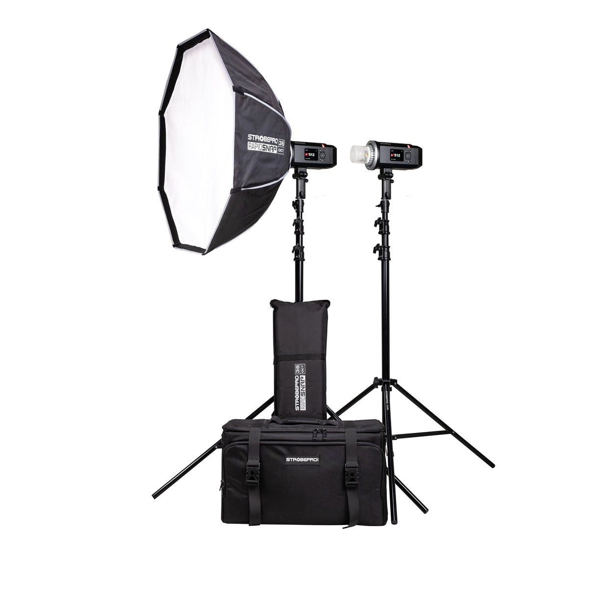 AD600BMII Battery Powered Location Kit - Two Lights