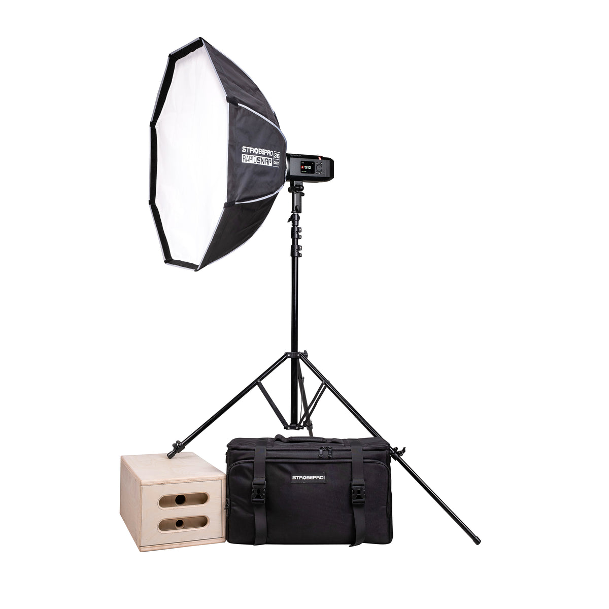 Kit de localización a batería AD600BMII (luz única) 