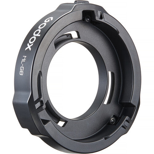 Adaptador de montura Bowens Godox ML-GB para luces de la serie ML