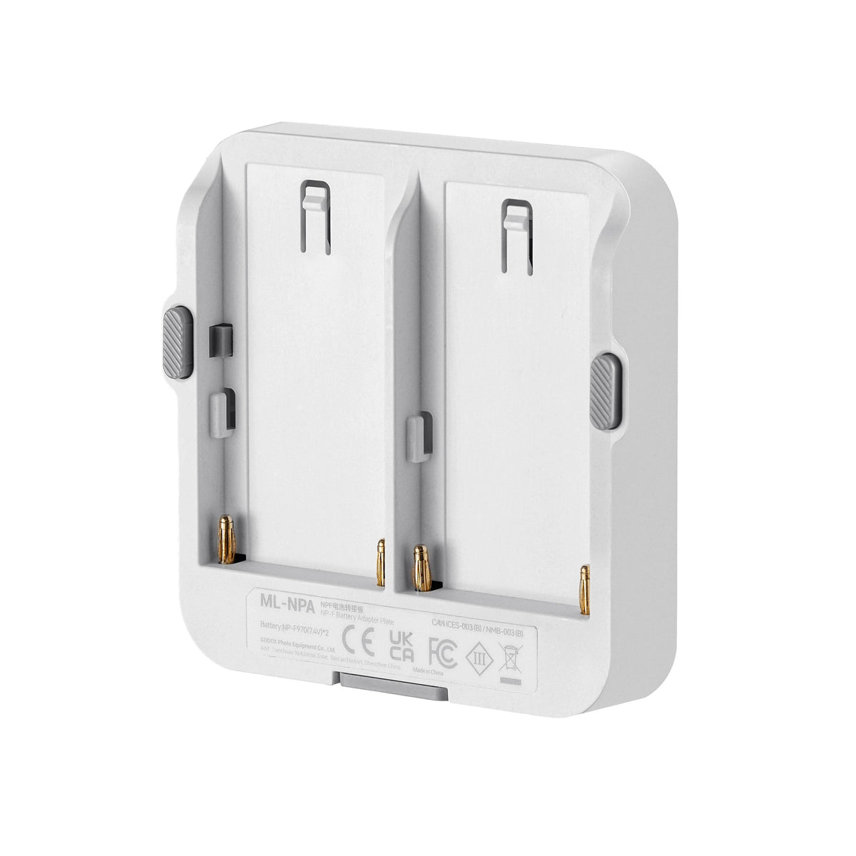 Godox ML-NPA Battery Adapter for NP-F Batteries