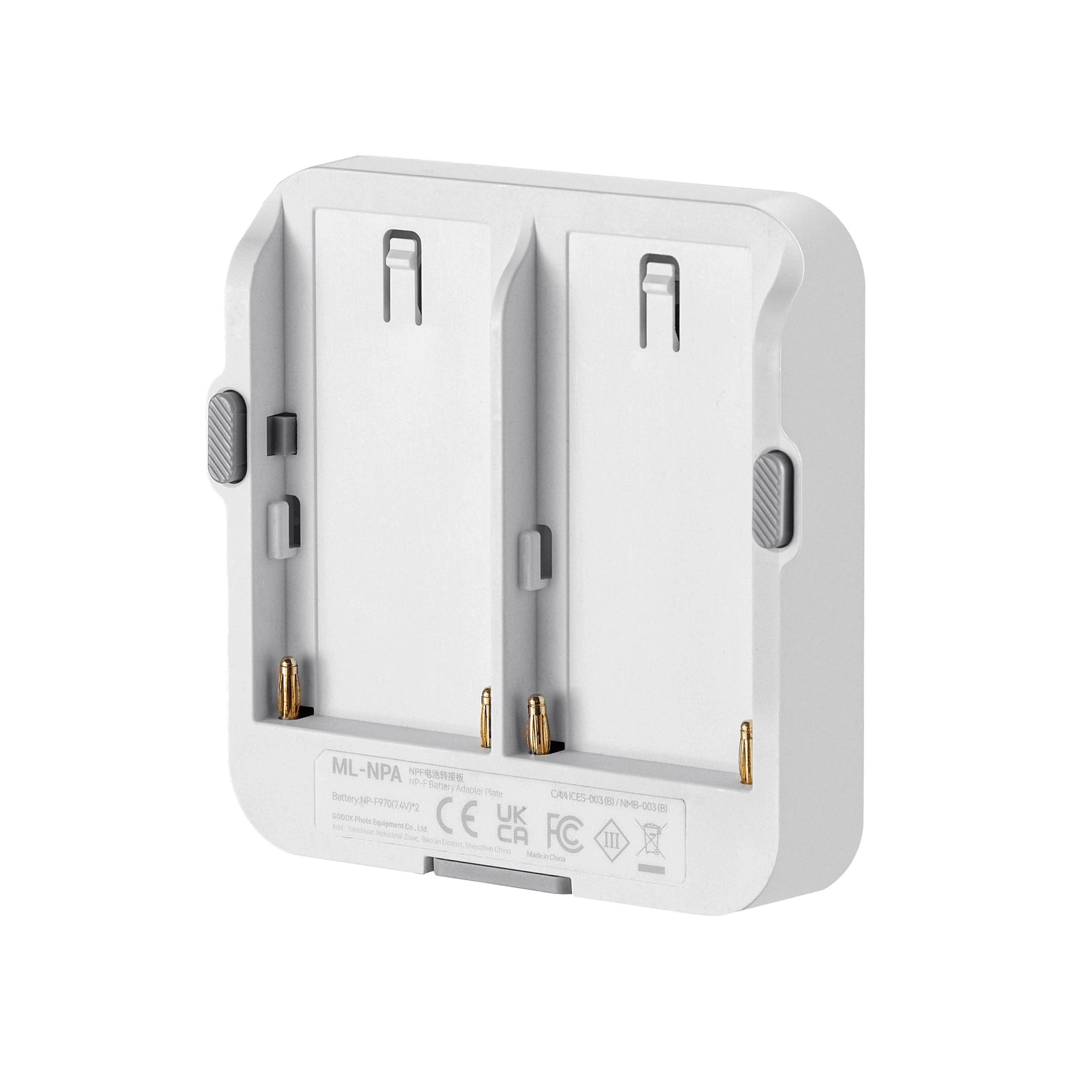 Godox ML-NPA Battery Adapter for NP-F Batteries