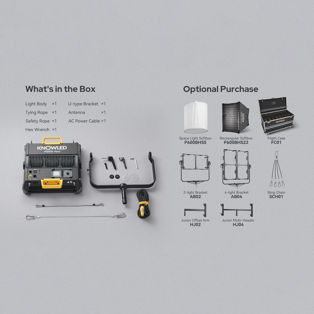 Godox KNOWLED P600Bi Bi-Colour Hard LED Panel