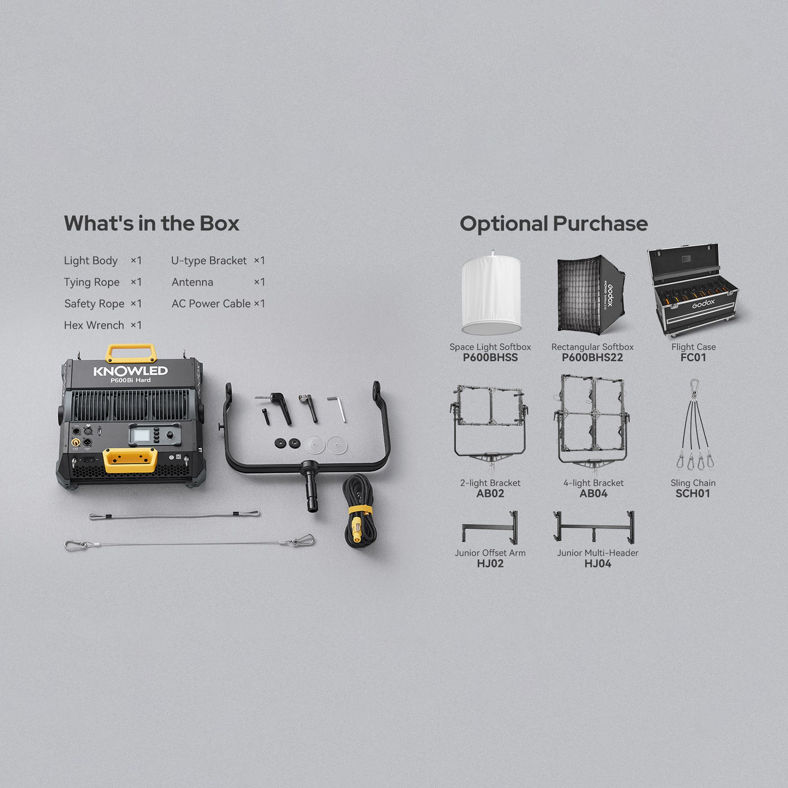 Godox KNOWLED P600Bi Bi-Colour Hard LED Panel