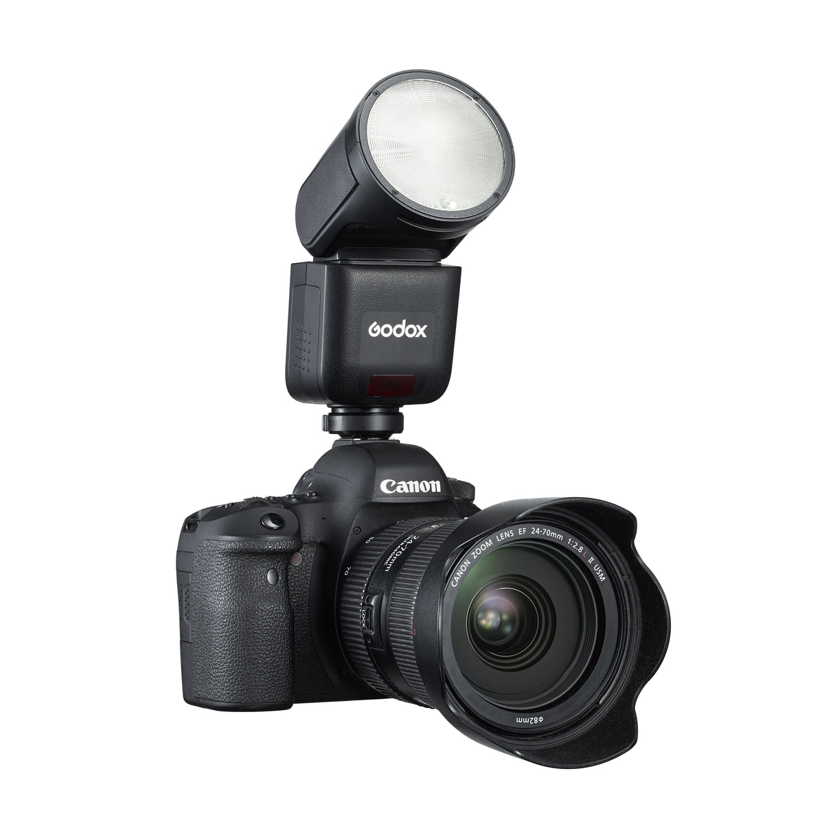 Godox V1 Mid C TTL Li-ion Round Head Flash - Canon