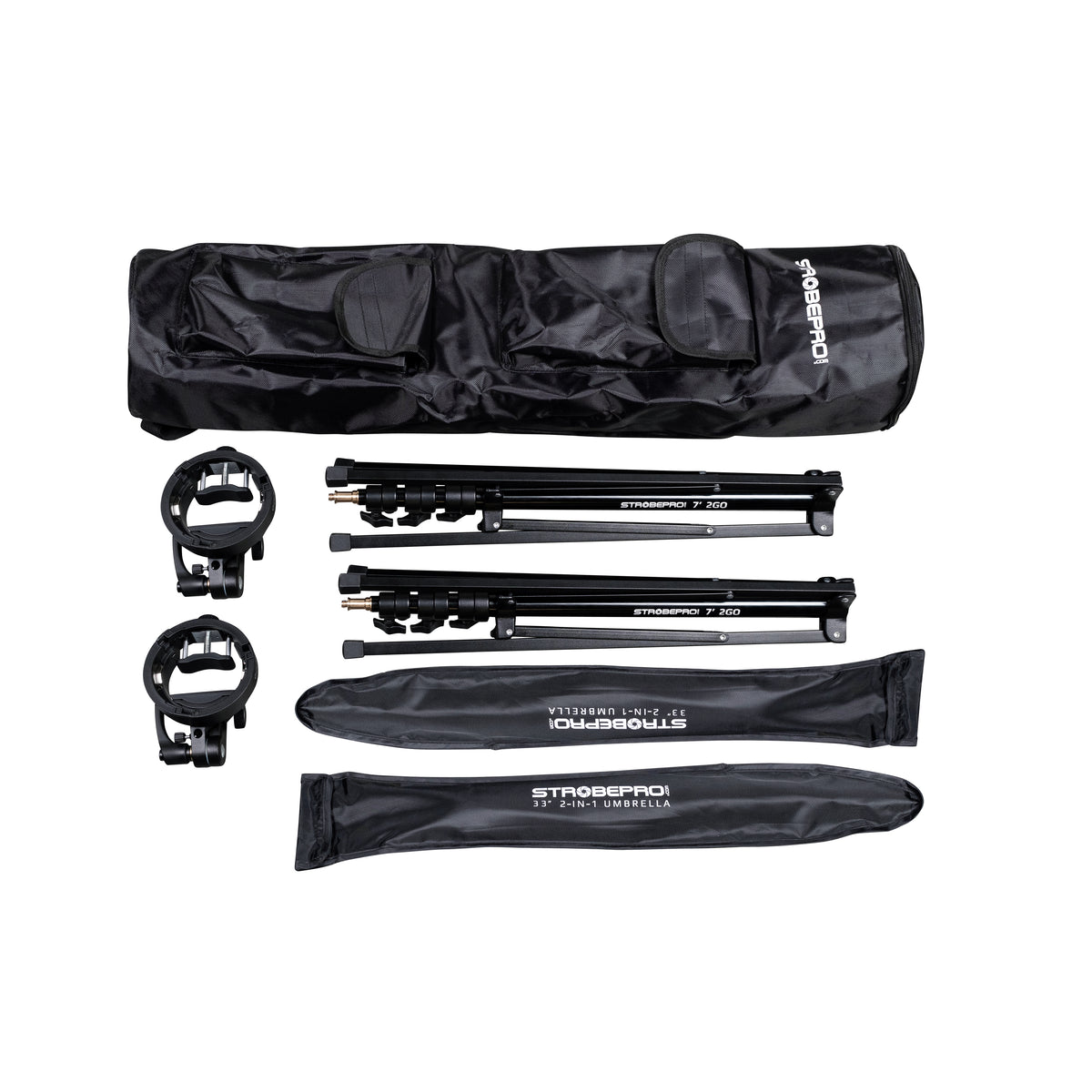 Strobepro Speedlite Flash Umbrella Kit - Double