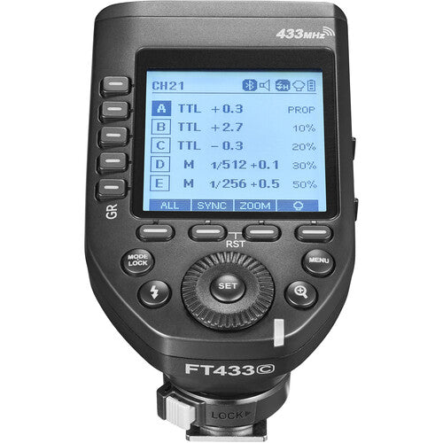Godox FT433N Controller + FR433 Receiver Kit for Nikon