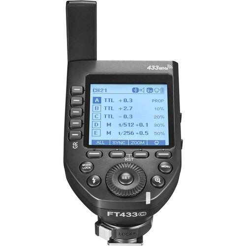 Godox FT433N Controller + FR433 Receiver Kit for Nikon
