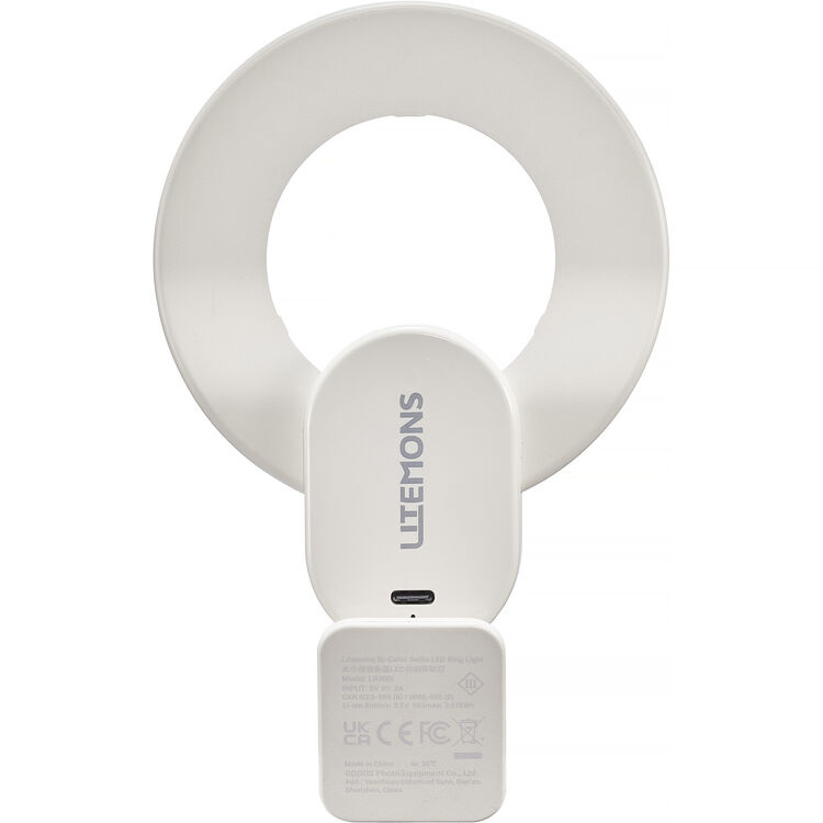 Godox Litemons LR30Bi Bi-Colour LED Ring Light for Content Creators