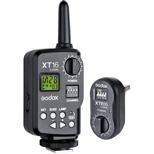 Controlador de disparo por radio Godox XT-16 - Todas las cámaras