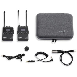 Godox WmicS1 UHF Wireless Lavalier Microphone System