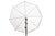 40" White Translucent 2 in 1 Umbrella - Strobepro Studio Lighting
