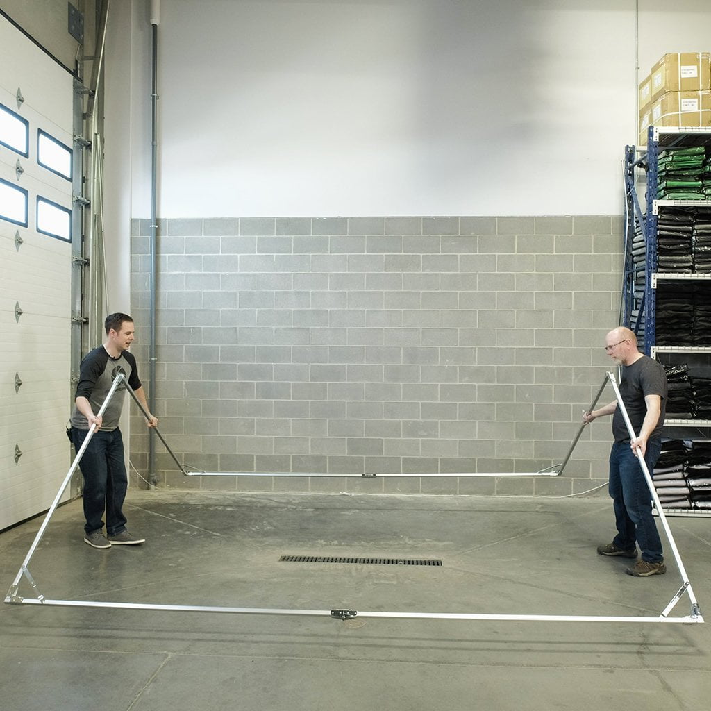 12&#39;x12&#39; Butterfly Scrim with Stands Kit - Strobepro Studio Lighting