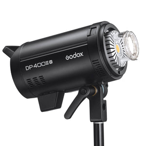 Godox DP400IIIV Studio Strobe with LED Modeling Lamp