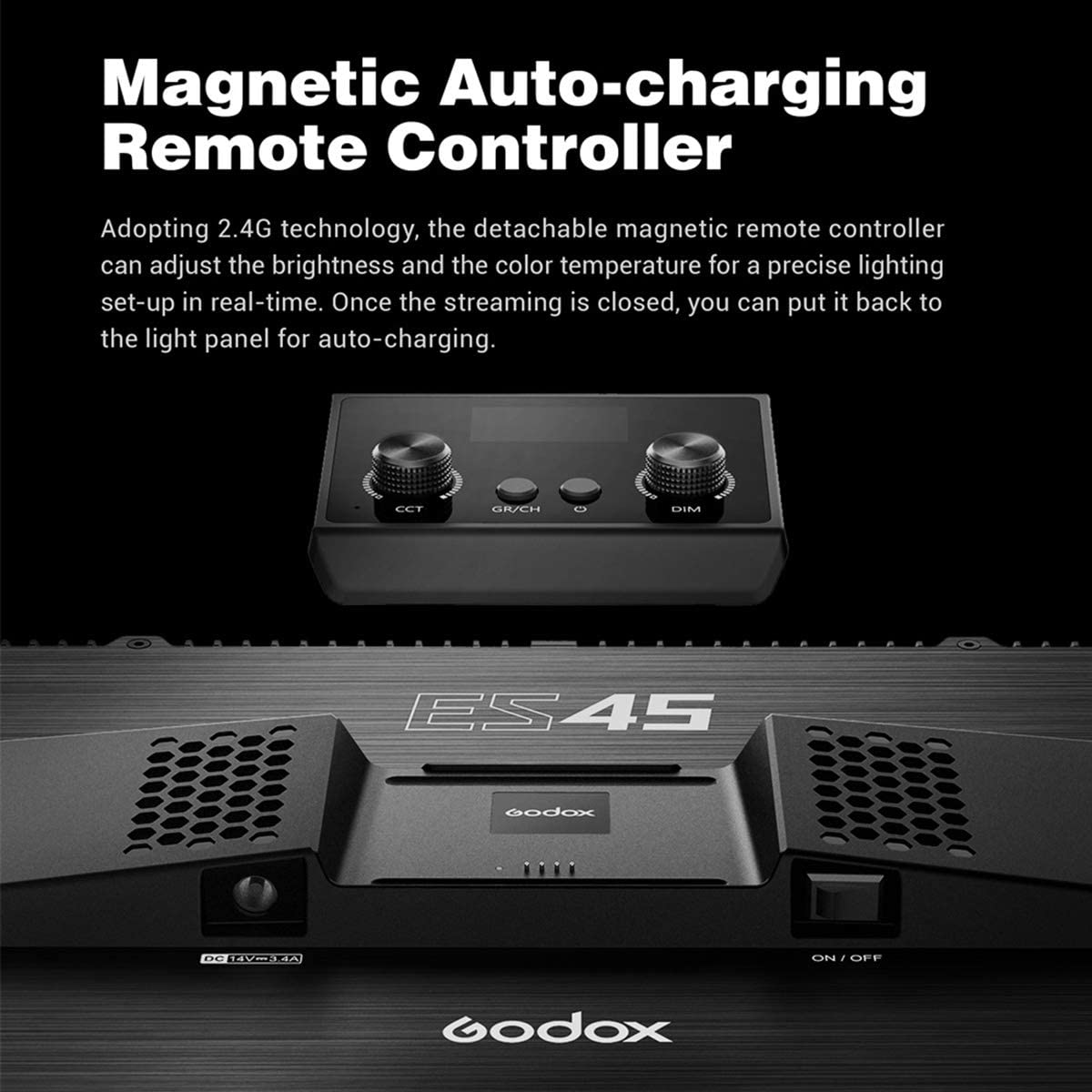 Godox ES45 Bi-Colour LED Light Kit